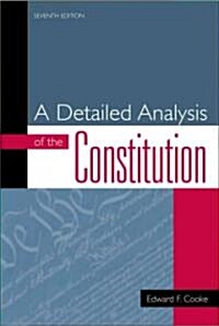 A Detailed Analysis of the Constitution (Paperback, 7)