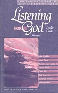 Listening for God Ldr Vol 2 (Paperback)