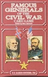 Famous Generals of the Civil War Card Game (Other)