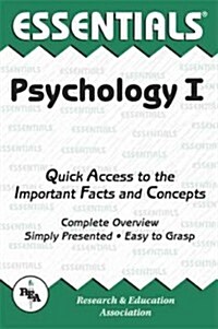 Psychology I Essentials: Volume 1 (Paperback)