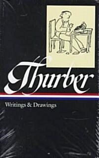 [중고] James Thurber: Writings & Drawings (Loa #90) (Hardcover)