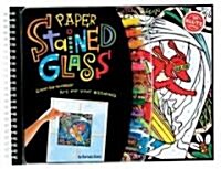 Paper Stained Glass: Color-By-Number Art for Your Windows [With Suction Cups and Framing Strip and Felt Markers and Frames] (Spiral)