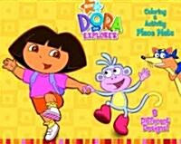Dora the Explorer Coloring and Activity Place Mats (Paperback)