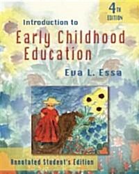 Introduction to Early Childhood Education (Hardcover, 4th)