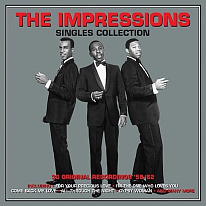 [수입] The Impressions - The Singles Collection [2CD]