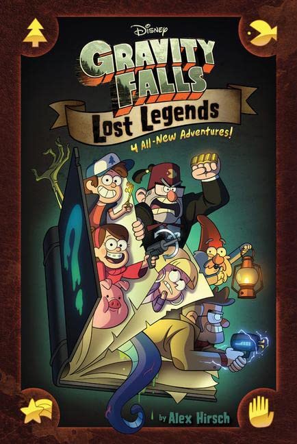 [중고] Gravity Falls: : Lost Legends: 4 All-New Adventures! (Hardcover)