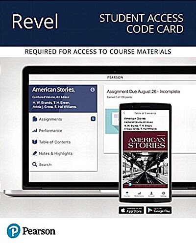 Revel for American Stories: A History of the United States, Combined Volume -- Access Card (Hardcover, 4)