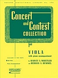 Concert and Contest Collection for Viola: Solo Book Only (Paperback)