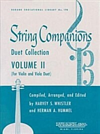 String Companions, Volume 2: Violin and Viola Duet Collection Published in Score Form (Paperback)