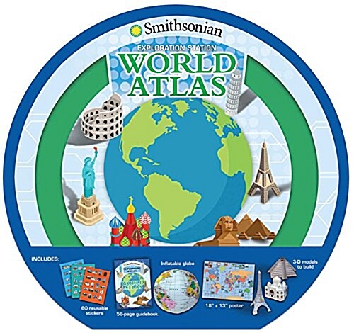 Smithsonian Exploration Station: World Atlas (Paperback)