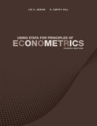 Using stata for principles of econometrics 4th ed