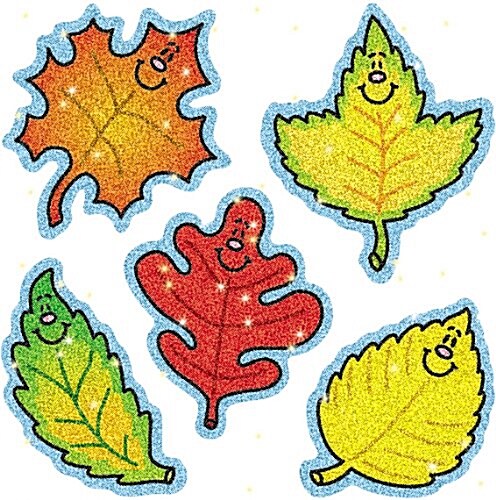 Fall Leaves Dazzle(tm) Stickers (Novelty)