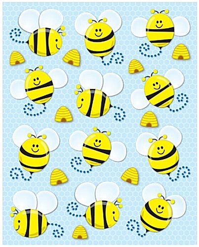 Bees Shape Stickers (Loose Leaf)