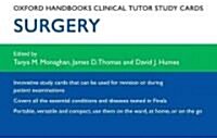 Oxford Handbooks Clinical Tutor Study Cards: Surgery (Cards)