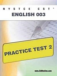 Nystce Cst English 003 Practice Test 2 (Paperback)