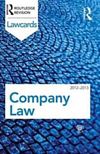 Company Lawcards 2012-2013 (Paperback, 8 ed)