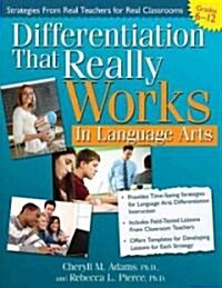 Differentiation That Really Works: Language Arts (Grades 6-12) (Paperback)