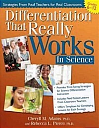 Differentiation That Really Works: Science (Grades 6-12) (Paperback)