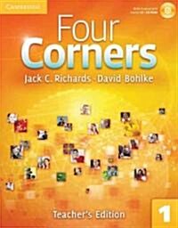 Four Corners Level 1 Teachers Edition with Assessment Audio CD/CD-ROM (Package)