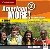 American More! Six-level Edition Level 2 Class Audio CD (CD-Audio)