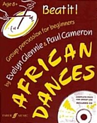 Beat It! African Dances: Group Percussion for Beginners, Book & CD (Paperback)