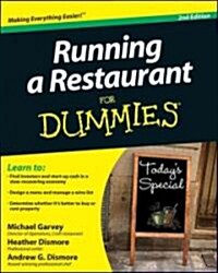 [중고] Running a Restaurant for Dummies (Paperback, 2)