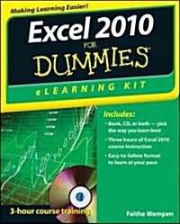Excel 2010 Elearning Kit for Dummies (Paperback)