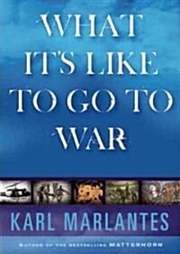 What It Is Like to Go to War (Audio CD, Unabridged)