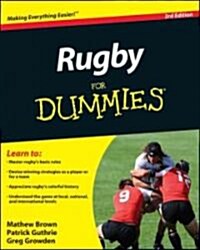 [중고] Rugby for Dummies (Paperback, 3)