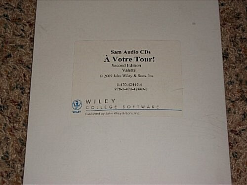 A Votre Tour!, Sam Audio Cds (Audio CD, 2nd)