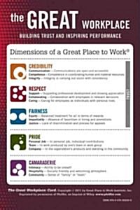 The Great Workplace: Building Trust and Inspiring Performance Card (Other)