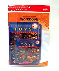 [중고] Scholastic Leveled Readers 1-3 : Can You See What I See? : Toys (Book + CD + Workbook)