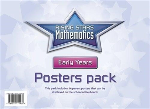 Rising Stars Mathematics Early Years Posters (Paperback)