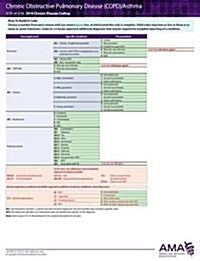 ICD-10 2018 Chronic Disease Coding Card - Copd/Asthma - Pneumonia (Other)