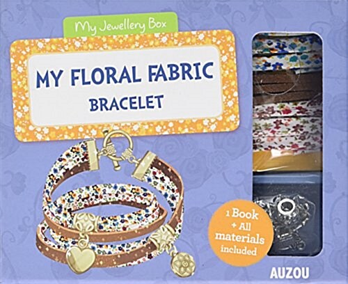 My Beautiful Floral Fabric Bracelet (Package)