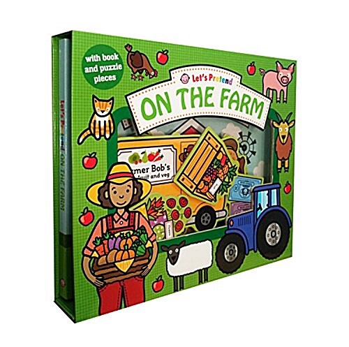 Lets Pretend On The Farm (Board Book)