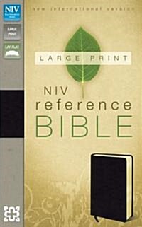 Reference Bible-NIV-Large Print (Bonded Leather)