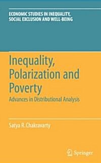 Inequality, Polarization and Poverty: Advances in Distributional Analysis (Paperback)