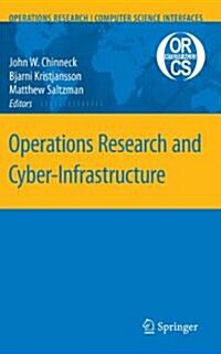 Operations Research and Cyber-infrastructure (Paperback)