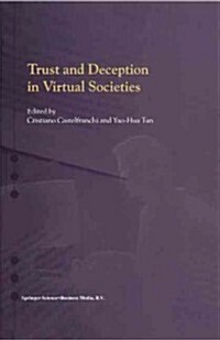 Trust and Deception in Virtual Societies (Paperback, Softcover Repri)