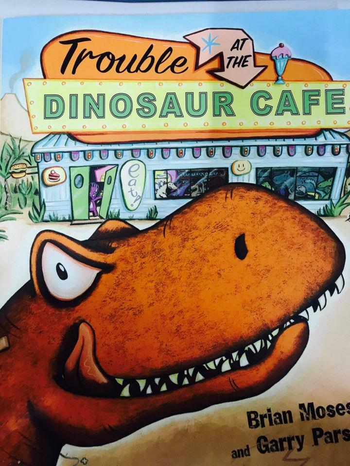 Trouble at the dinosaur cafe 