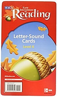 Level K - Letter-Sound Cards (Hardcover)