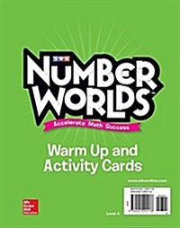 Number Worlds, Level a Activity and Warmup Cards (Hardcover)