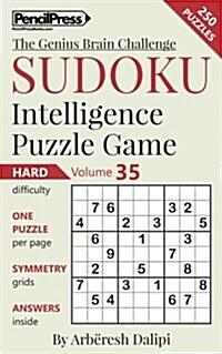 Sudoku Puzzle Books Volume 35. Hard. Sudoku Intelligence Puzzle Game (Paperback)