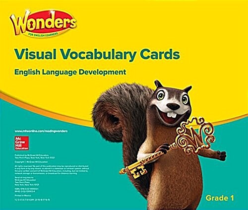 Reading Wonders for English Learners Visual Vocabulary Cards Grade 1 (Other)