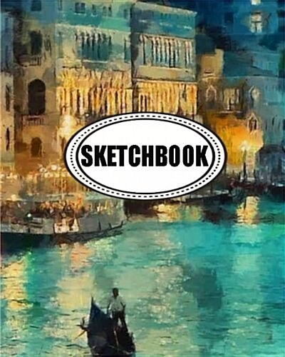 Sketchbook: Vanice: 120 Pages of 8 X 10 Blank Paper for Drawing, Doodling or Sketching (Sketchbook) (Paperback)