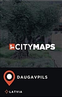 City Maps Daugavpils Latvia (Paperback)