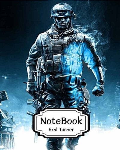 Notebook: Battlefield 3: Pocket Notebook Journal Diary, 120 Pages, 8 X 10 (Notebook Lined, Blank No Lined) (Paperback)