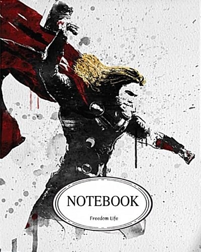 Notebook: Journal Dot-Grid, Graph, Lined, Blank No Lined: Fantasy Thor (Paperback)