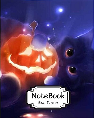 Notebook: Black Cat 2: Pocket Notebook Journal Diary, 120 Pages, 8 X 10 (Notebook Lined, Blank No Lined) (Paperback)